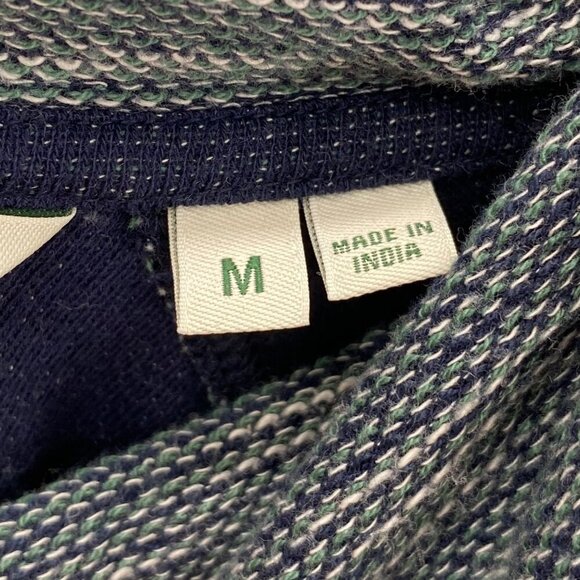 Orvis Cowl Neck Blue Sweater Women's Size M - Picture 5 of 8